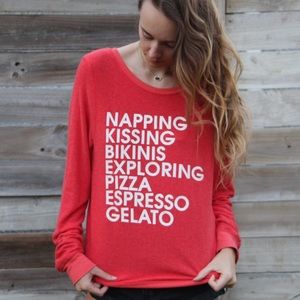 Wildfox Summer Checklist Pullover